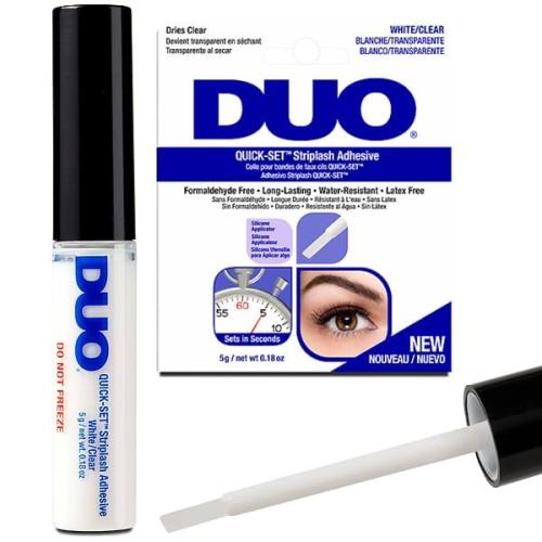 Ardell Duo Quick Set Striplash Adhesive - White/Clear (5g)