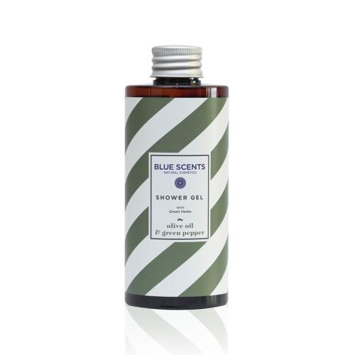 Blue Scents Shower Gel Olive Oil & Green Pepper (300ml)