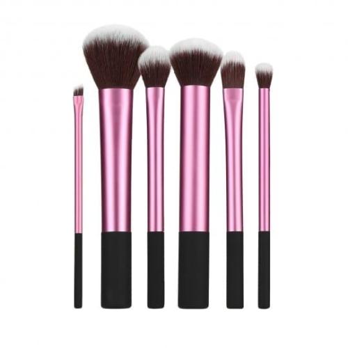 Tools for Beauty - 6 Pcs Makeup Brush Set - Pink