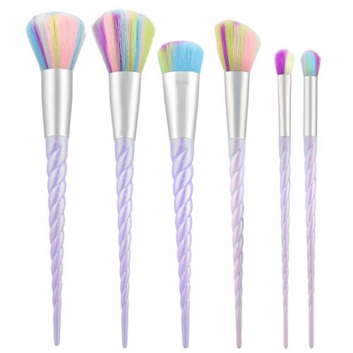Tools for Beauty - 6Pcs Unicorn Brush Set