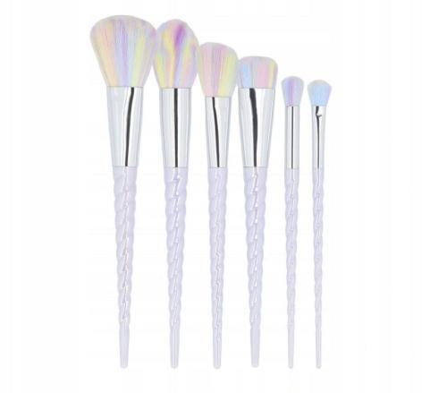 Tools for Beauty - 6Pcs Unicorn Brush Set - Pastel