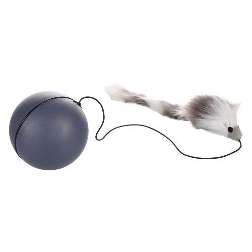 Φλαμίνγκο γάτα παιχνίδι μπάλα με ποντίκι - 1 τεμάχιο
