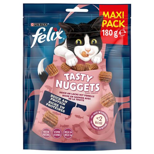 Felix Tasty Nuggets Σολομός και Πέστροφα - Πακέτο Προσφοράς: 2 x 180 g