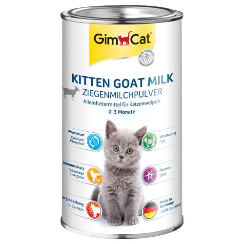 GimCat Κατσικίσιο Γάλα σε Σκόνη για Γατάκια - 200 g
