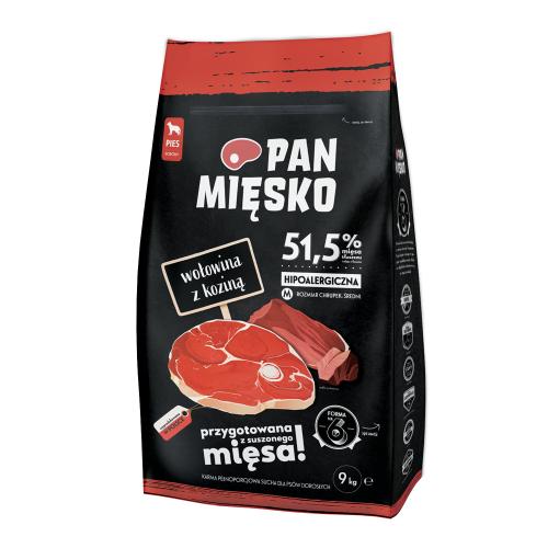 Pan Mięsko Medium Βοδινό με Κατσικίσιο Κρέας - 9 kg