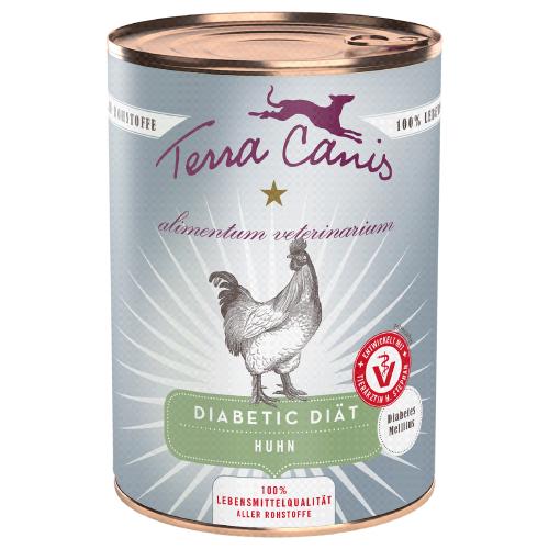 Terra Canis Alimentum Veterinarium Diabetic Diet 6 x 400 g - Κοτόπουλο