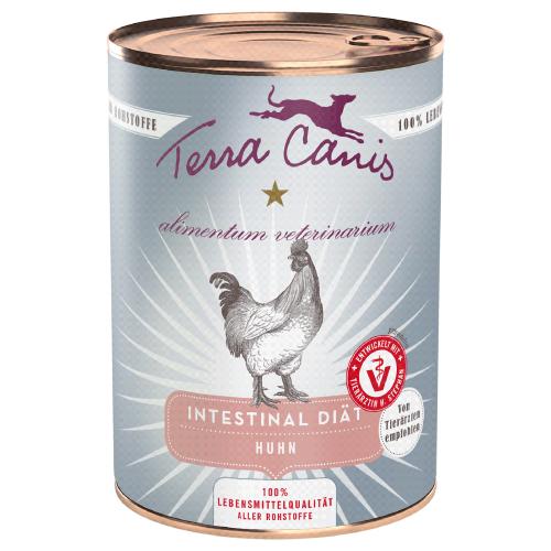 Πακέτο Προσφοράς Terra Canis Alimentum Veterinarium Intestinal 12 x 400 g - Κοτόπουλο