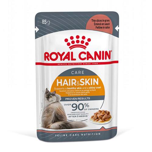 Royal Canin Hair & Skin Care σε Σάλτσα - 24 x 85 g