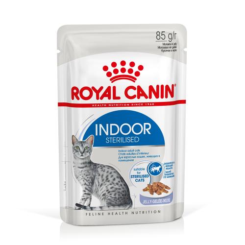Royal Canin Indoor Sterilised σε Ζελέ - 24 x 85 g