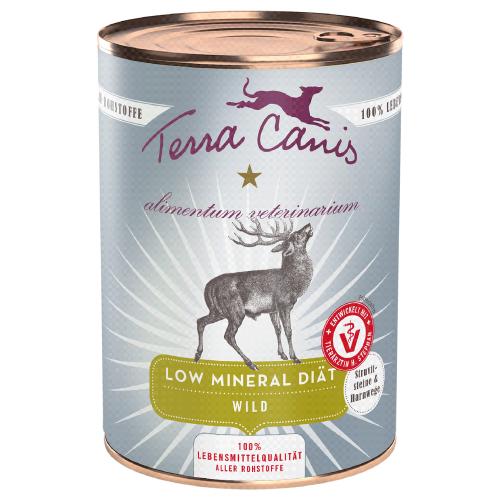 Terra Canis Alimentum Veterinarium Low Mineral Diet 6 x 400 g - Κυνήγι
