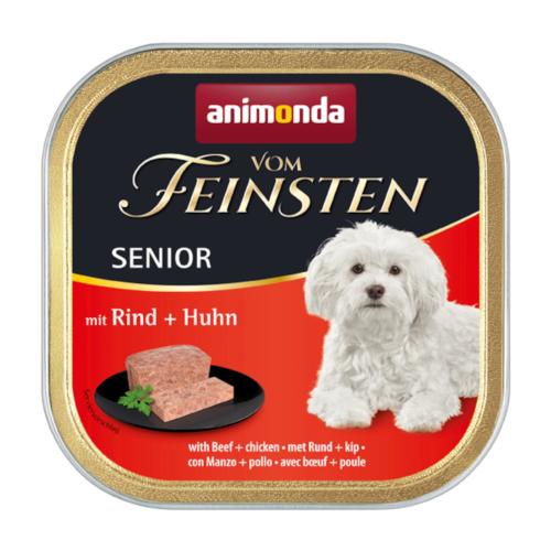 Animonda vom Feinsten Senior 6 x 150 g - Βοδινό & Κοτόπουλο