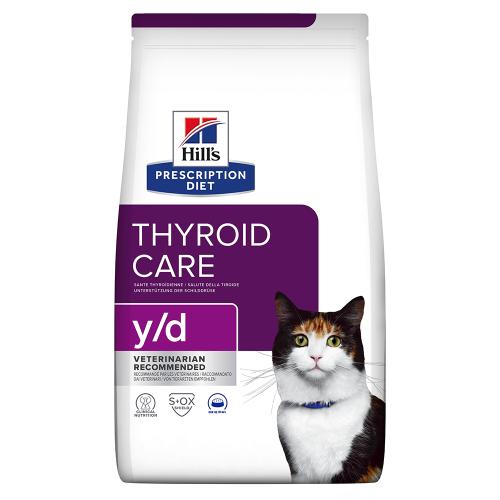 Hill's Prescription Diet y/d Thyroid Care - Πακέτο Προσφοράς: 2 x 3 kg