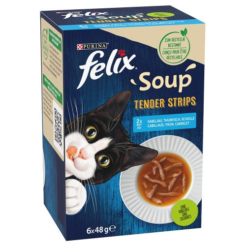 Πακέτο Προσφοράς FELIX Soup Filet 12 x 48 g - Ocean Selection 12 x 48 g
