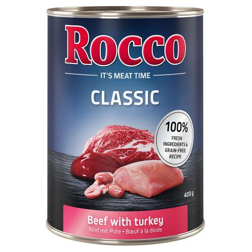 Πακέτο Προσφοράς Rocco Classic 24 x 400 g - Βοδινό με Γαλοπούλα