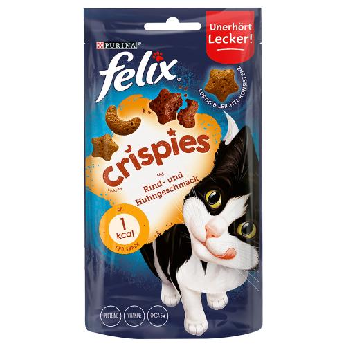 Felix Crispies - Πακέτο Προσφοράς Βοδινό & Κοτόπουλο (3 x 45 g)