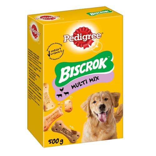 Pedigree Biscrok Λιχουδιές Σκύλων σε 3 Γεύσεις - 500 g