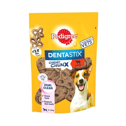 Pedigree Dentastix Chewy Chunx - Πακέτο Προσφοράς: Mini με Βοδινό 5 x 68 g (για μικρόσωμους σκύλους)