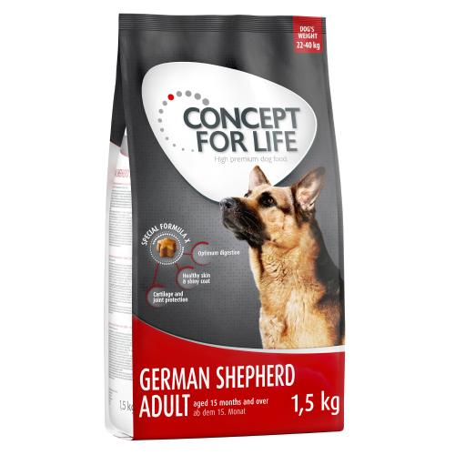 Concept for Life German Shepherd Adult - 4 x 1,5 kg