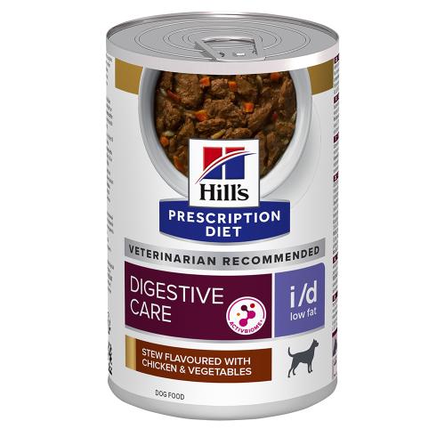 Hill's Prescription Diet i/d Low Fat Digestive Care Ραγού για Σκύλους - 48 x 354 g
