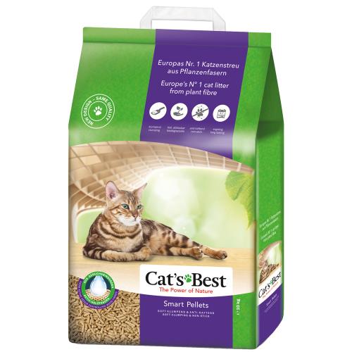 Cat's Best Smart Pellets άμμος για γάτες - Πακέτο Προσφοράς 2 x 20 L