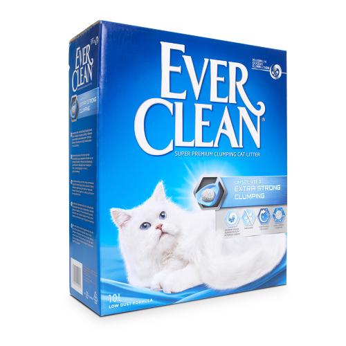 Ever Clean® Extra Strong Συγκολλητική Άμμος - Χωρίς Άρωμα - Πακέτο Προσφοράς: 2 x 10 l