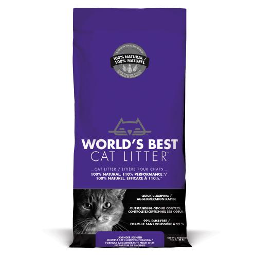 World' s Best Cat Litter Lavender Scented Άμμος για Γάτες - 12,7 kg