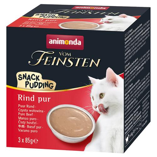 Animonda Vom Feinsten Snack Pudding για Γάτες - 21 x 85 g Βοδινό