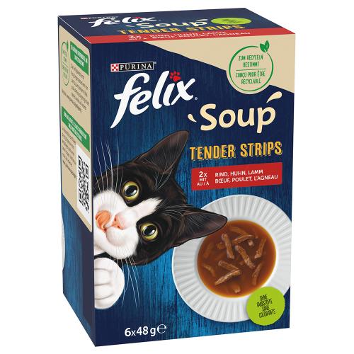 Πακέτο Προσφοράς FELIX Soup Filet 12 x 48 g - Farm Selection 12 x 48 g