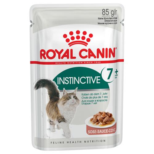 Royal Canin Instinctive +7 σε Σάλτσα - 12 x 85 g