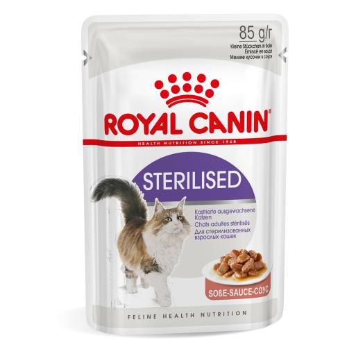 Royal Canin Sterilised σε Σάλτσα - 48 x 85 g