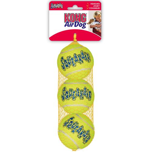 KONG Tennis Ball με Squeaker Παιχνίδι Σκύλων - 2 x συσκευασία M με 3 τμχ. σε πακέτο προσφοράς