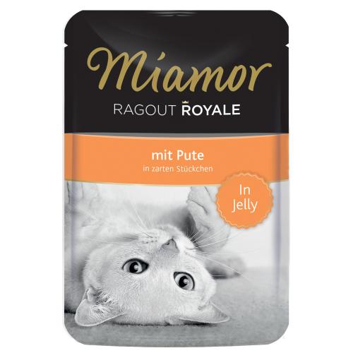 Miamor Ragout Royale σε Ζελέ 22 x 100 g - Γαλοπούλα