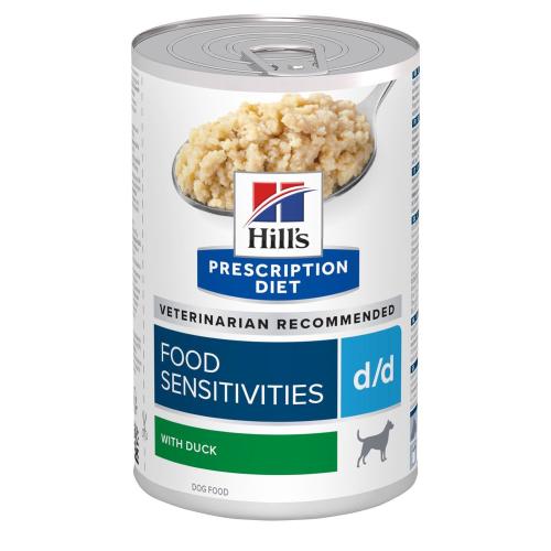 Hill's Prescription Diet Canine d/d Food Sensitivities Πάπια Υγρή - 24 x 370 g