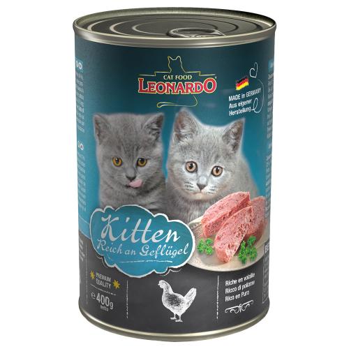Πακέτο Προσφοράς Leonardo All Meat 24 x 400 g - Kitten