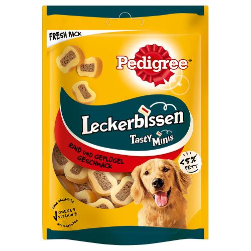Pedigree Λιχουδιές Σκύλου - Βοδινό & Πουλερικά 155 g