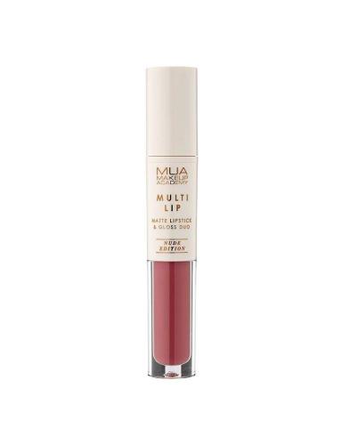 MUA Lipstick & Gloss Duo - Nude Edition - Soleil