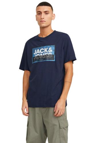 Ανδρική Μπλούζα Jack & Jones 12253442 Navy