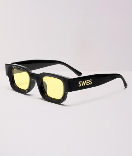 GIO Γυαλιά Ηλίου SWES Mαύρα-Κίτρινο