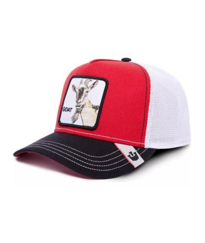 Καπέλο Jockey Goat, Μαύρο,Κόκκινο,Λευκό Goorin Bros