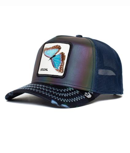 Καπέλο Jockey Soirees for Days, Πεταλούδα Μπλε - Goorin Bros