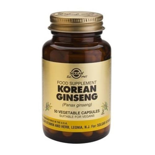 Solgar Korean Ginseng 50 Φυτικές Κάψουλες
