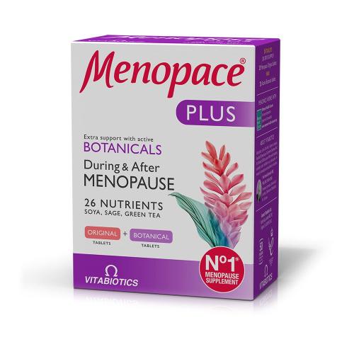 Vitabiotics Menopace Plus 28tabs &28tabs