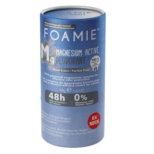 Foamie Magnesium Active Deodorant 48h Fresh Scent, 40g