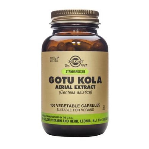 Solgar Gotu Kola Aerial Extract 100 Φυτικές Κάψουλες
