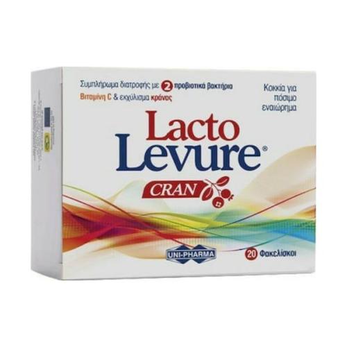 Uni-Pharma Lacto Levure Cran 20 Φακελίσκοι