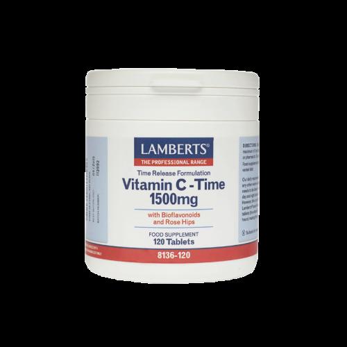 Lamberts Vitamin C 1500mg 120 Ταμπλέτες