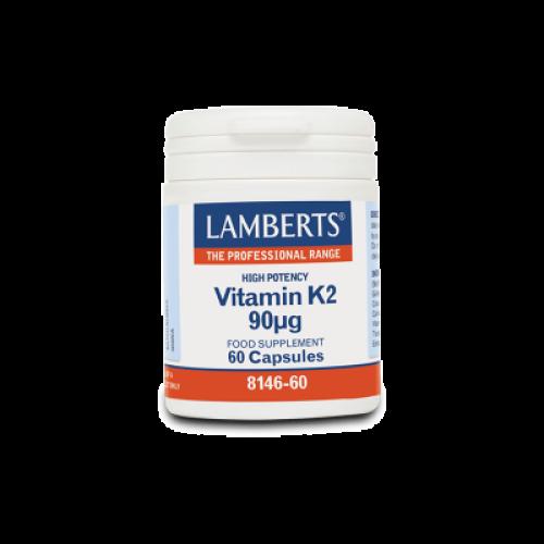 Lamberts Vitamin K2 90μg 60 Κάψουλες