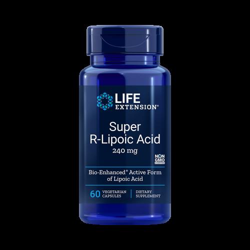 Life Extension Super R-Lipoic Acid 240mg 60 Φυτικές Κάψουλες