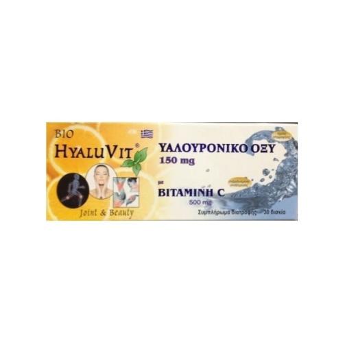 Medichrom Bio Hyaluvit 150mg & Vitamin C 500mg 30 tabs