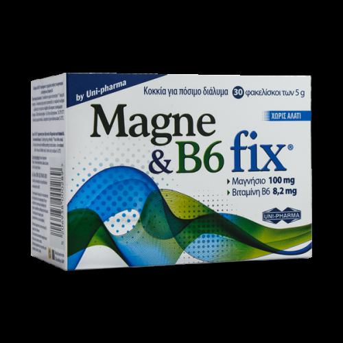 UniPharma Magne & B6 Fix 30 φακελίσκοι